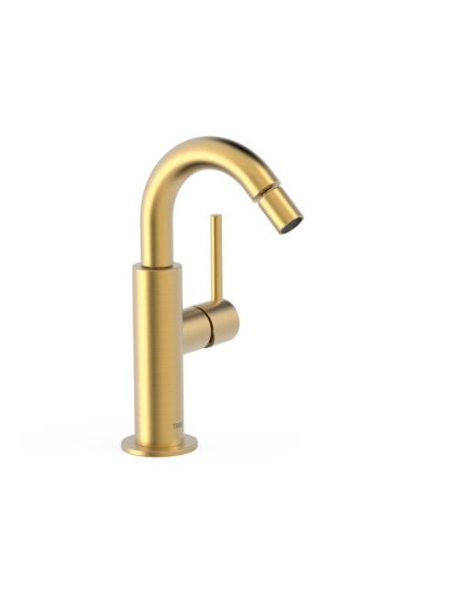 Tres Study Exclusive egykaros íves bidé csaptelep, matt aran