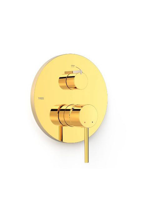 Tres Study 2 irányú falba süllyesztett csaptelep belső egysé