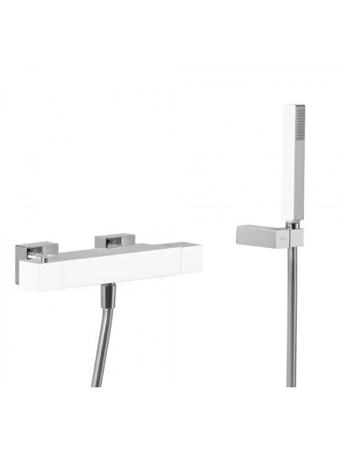 Tres Cuadro Exclusive termosztátos kád csaptelep Cascade kif