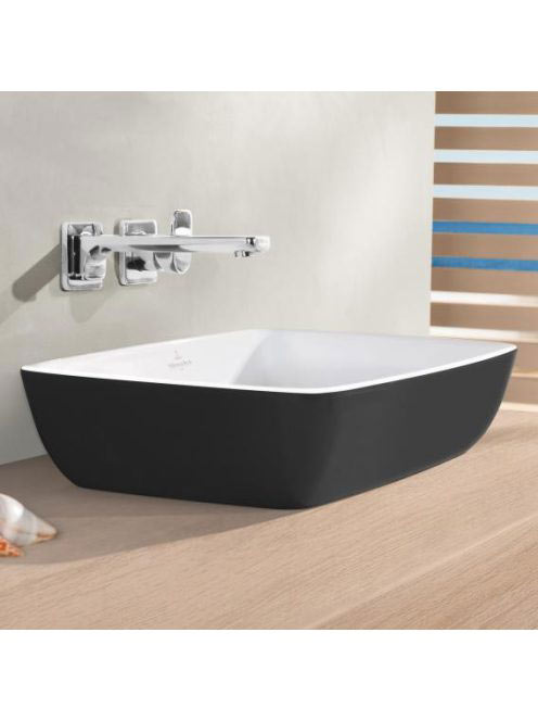 Villeroy & Boch Artis szénfekete mosdótál 58x38 cm 417258BCT