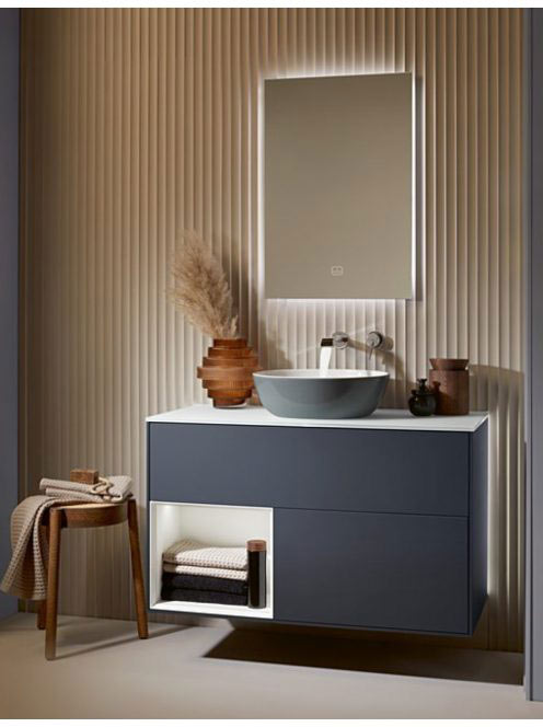 Villeroy & Boch Artis szürke mosdótál 43x43 cm 417943BCT7 -