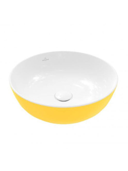 Villeroy & Boch Artis élénk sárga mosdótál 43x43 cm 417943BC