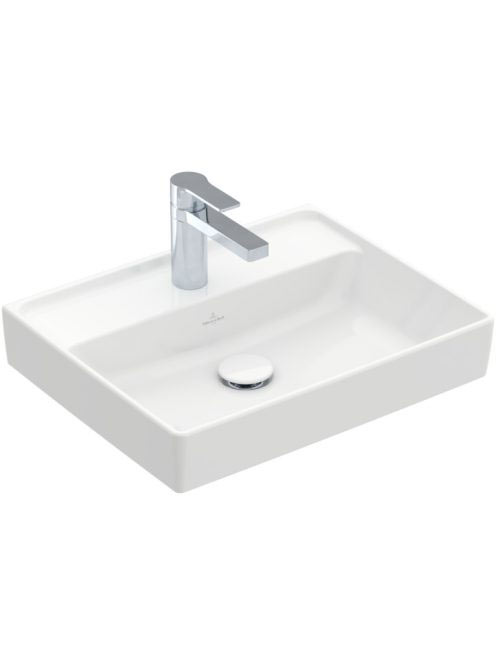 Villeroy & Boch Collaro Kézmosó 50x40 cm, túlfolyó nélkül, f