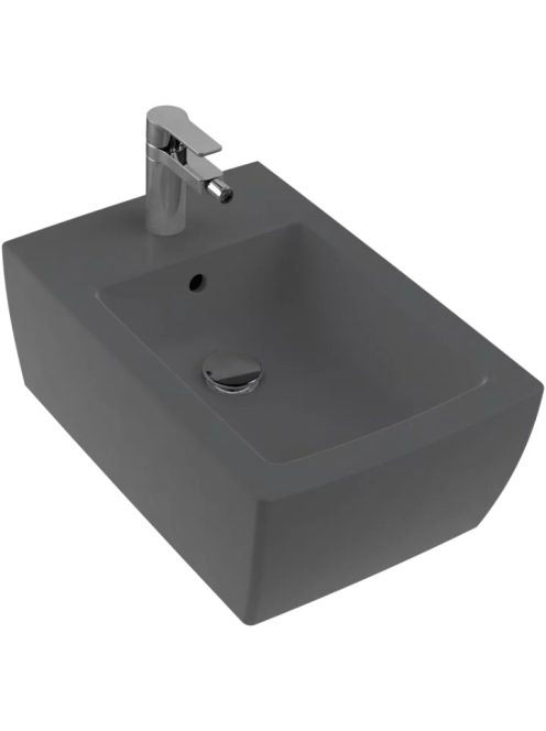 Villeroy & Boch Memento 2.0 Fali bidé 37,5x56 cm, CeramicPlu