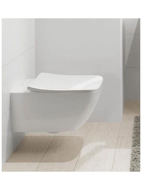 Villeroy & Boch Venticello perem nélküli fali WC, Soft-Close