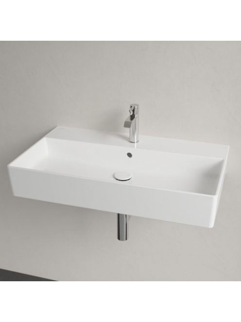 Villeroy & Boch Memento 2.0 Mosdó túlfolyóval 80x47 cm, fehé