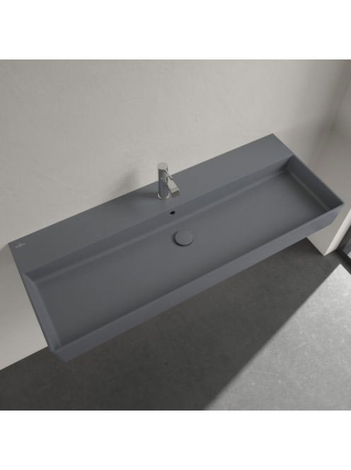 Villeroy & Boch Memento 2.0 Mosdó túlfolyóval 120x47 cm, Cer