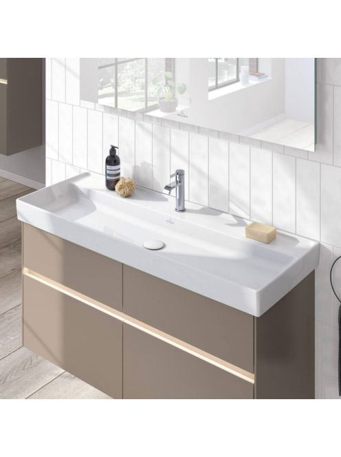 Villeroy & Boch Collaro Beépíthető mosdó 120x47 cm, túlfolyó