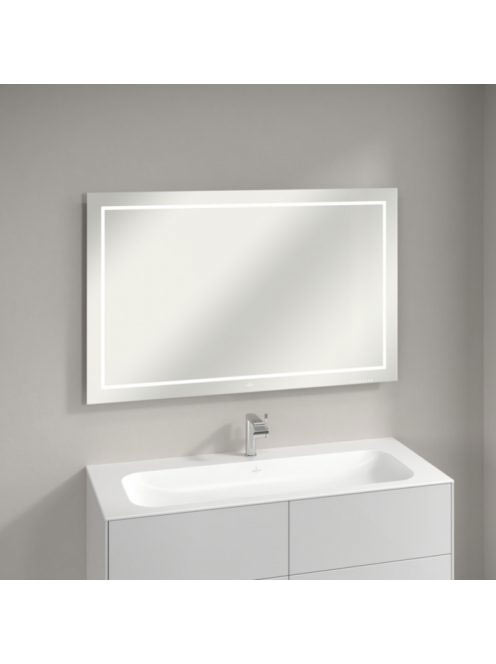 Villeroy & Boch Finion Tükör 120x75 LED-világítással, Négysz