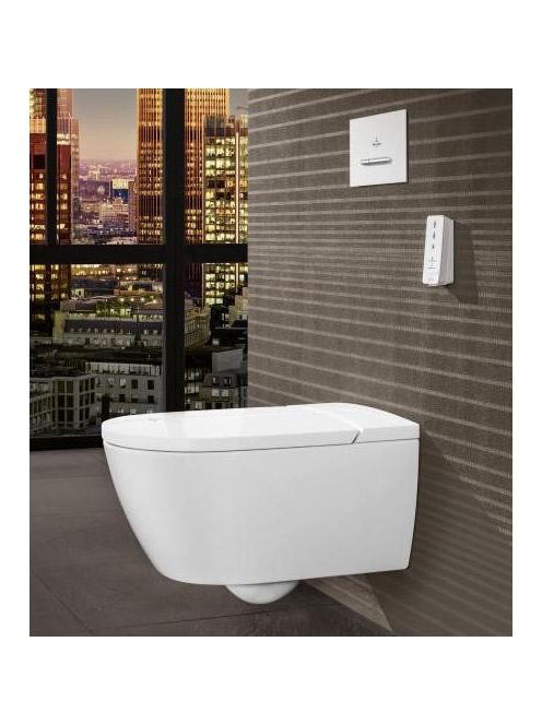 Villeroy & Boch ViClean-I 100 bidéfunkciós WC ülőke, perem n