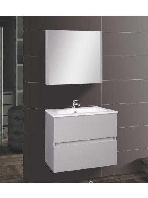 Wellis Elois grey 60 2 fiókos mosdószekrény WB00267 - Fürdős