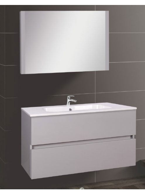 Wellis Elois grey 80 2 fiókos mosdószekrény WB00270 - Fürdős