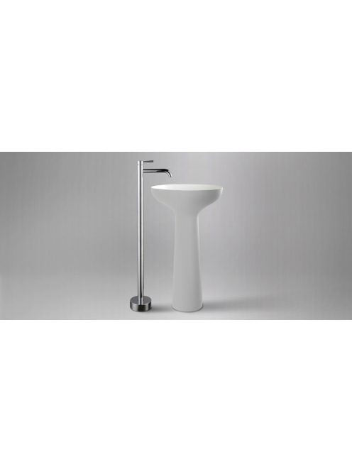 Wellis Pillar szabadonálló mosdó, matt fehér WB00443 - Fürdő