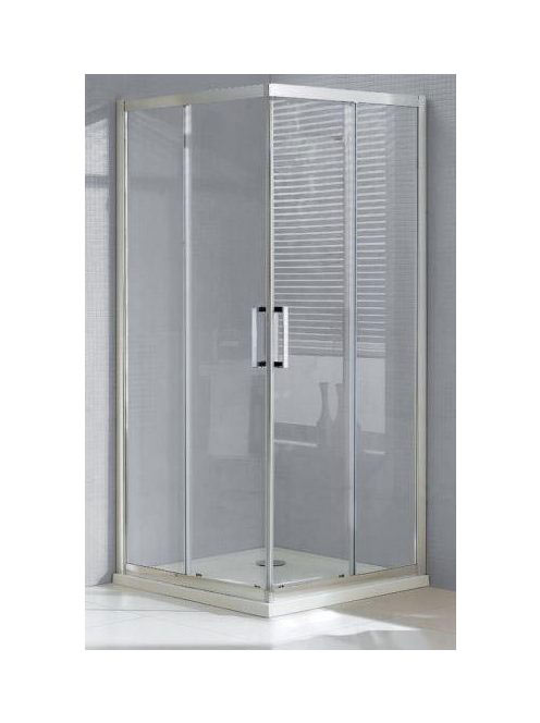 Wellis Apollo zuhanykabin 90x90 szögletes EasyClean WC00474