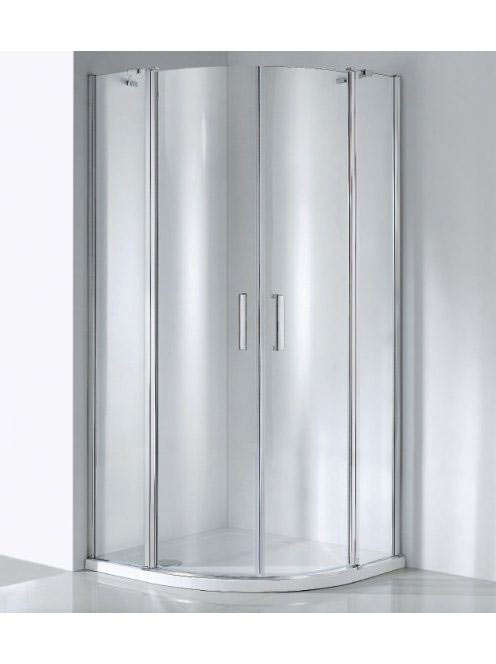 Wellis Scorpio íves zuhanykabin 90x90x190 Easy Clean WC00478