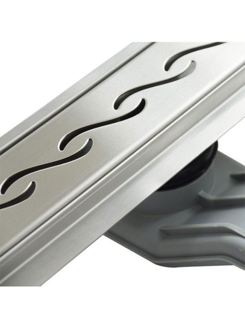 Wellis W-Drain Wavy 70 zuhanyfolyóka WE00085 - Fürdőszoba -