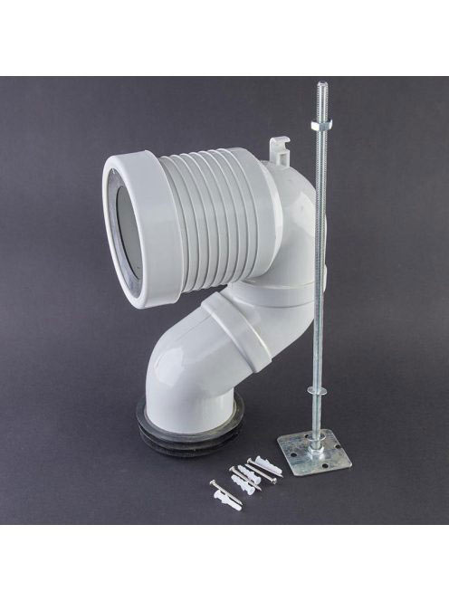 Wellis S bekötő Clement és Ditte WC-hez WF00112 - Fürdőszoba